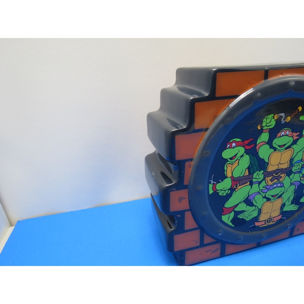 Teenage Mutant Ninja Turtles TMNT STARPOINT Coin Piggy Bank 2014 with Stopper - Picture 6 of 13